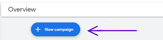 New Campaign Google Ads