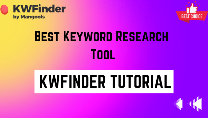 KWfinder Tutorial